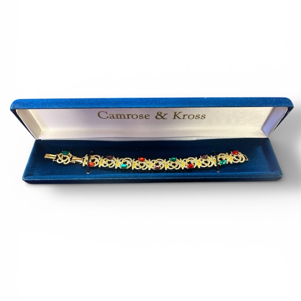 Camrose & Kross Jacqueline Kennedy Royal Egg Bracelet